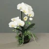 Orchidee – Cream – Kunstpflanze 7