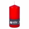 Stumpenkerze – Kaminrot – 13,5 Cm Hoch 5