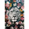 Deco Panel LÖWE BLUMEN – 60×90 Cm 5