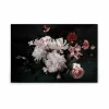 Leinwandbild BLUMEN – Weiß-rosa -90 X 60 Cm 7