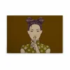 Leinwandbild POWERFRAU – Gelb – 90 X 60 Cm 5